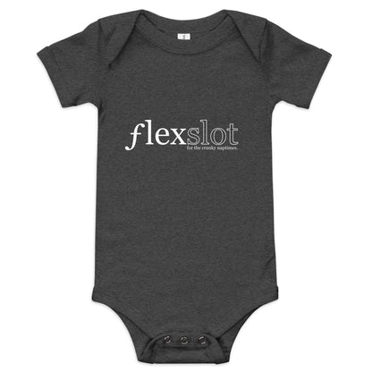 Flexslot Onesie - Short Sleeve - Dark